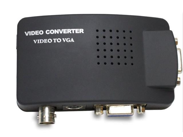VGA /  S-video / RCA to VGA Converter Box - Awesome Imports - 1