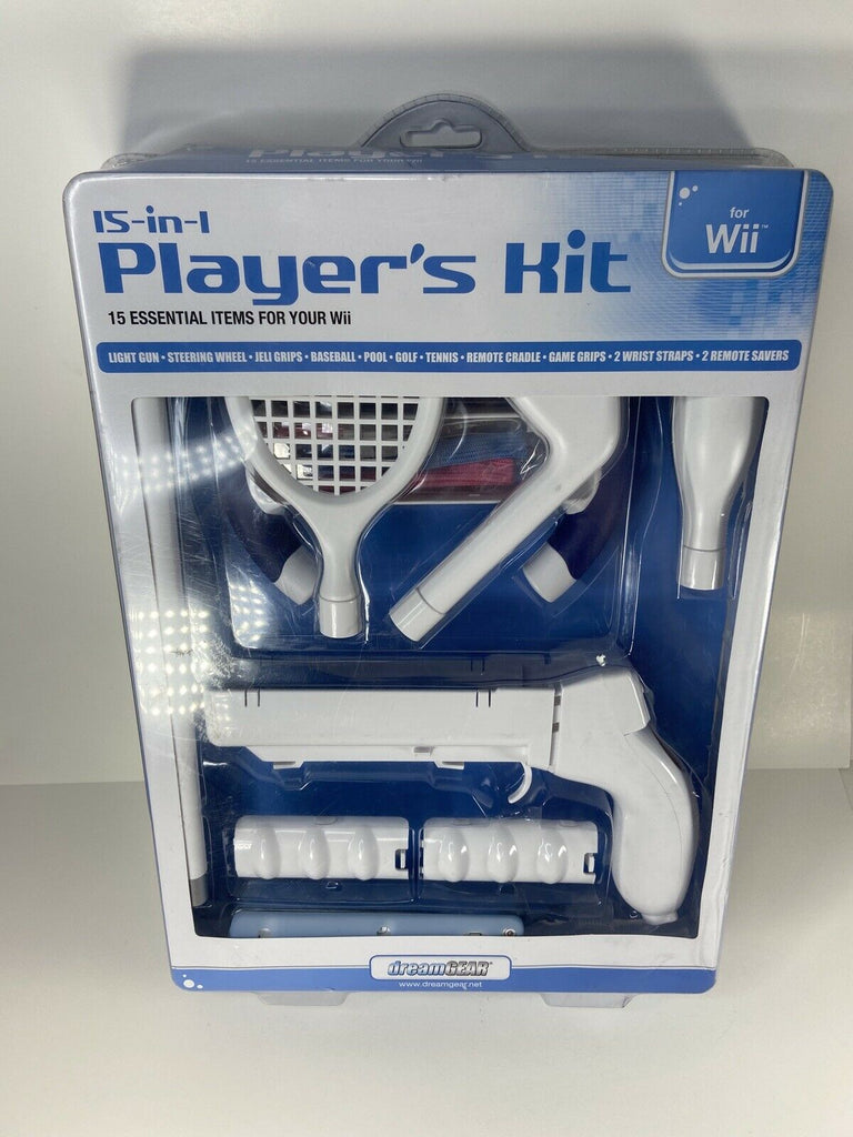 dreamGEAR 15-in-1 Player's Kit - Accessory kit - for Nintendo Wii