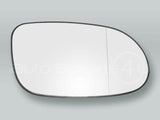 Motolab Heated Door Mirror Glass & Backing Plate for 1998-2004 Mercedes Benz SLK R170 - Driver Side