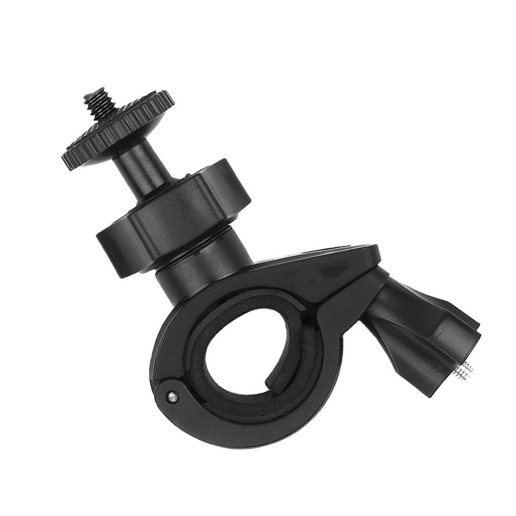 Techme Bicycle Handlebar 1/4 Screw Clamp Adapter for Camera
