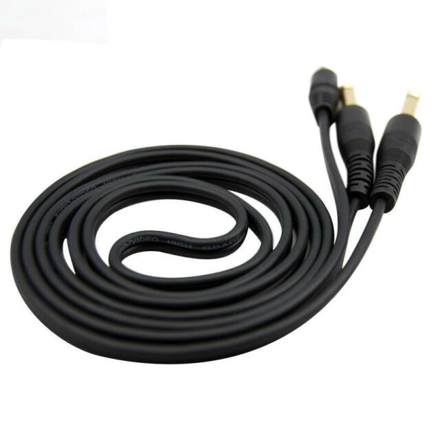 AP-Link 3.5mm Female to 2 x 6.3mm Male 1.5M High Quality Audio Adapter Cable