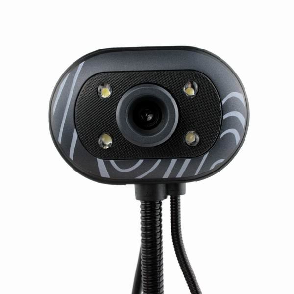 Techme 480p Webcam PC Camera with flexible mic