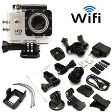 Load image into Gallery viewer, Full HD Sports Action WIFI Cam -  Black - Awesome Imports - 1