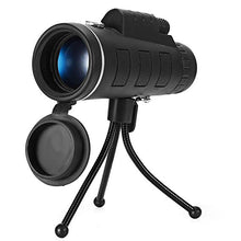 Load image into Gallery viewer, Techme 35x50 Zoom Monocular Lens for Mobile Phone with Mount &amp; Tripod