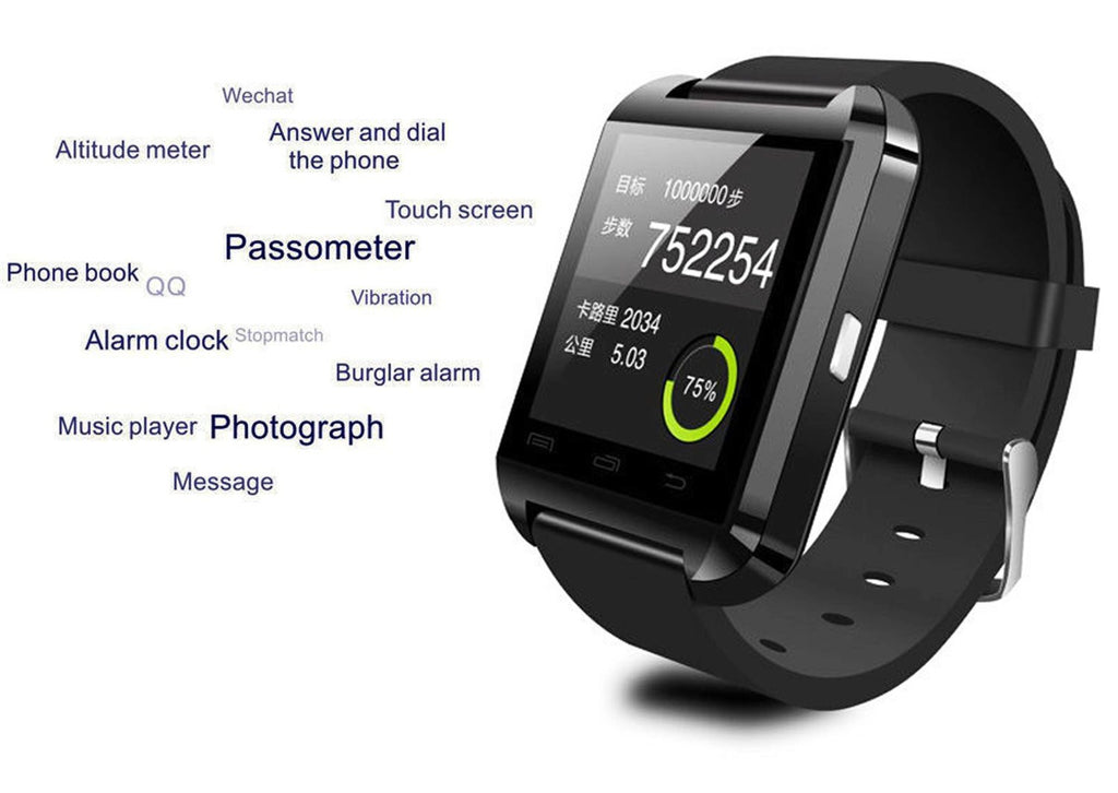 Smart watch U8 Smartwatch - Awesome Imports - 3