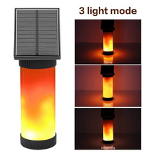 Load image into Gallery viewer, Solar Flame Wall Light Outdoor Courtyard Garden Landscape Lamp